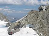 Pistenwalze, wozu dient diese? (56.06 KByte) Punta Helbronner und Umgebung : Pistenwalze, wozu dient diese?
