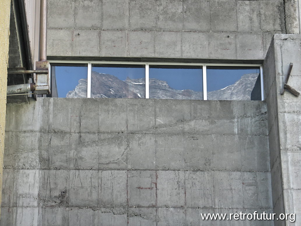 Stazione Museroche / La Gran Baita : Muro anni 80