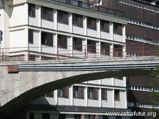 Considerazioni urbanistiche : Ponte in prossimità della stazione funiviaria (anni 1960? )