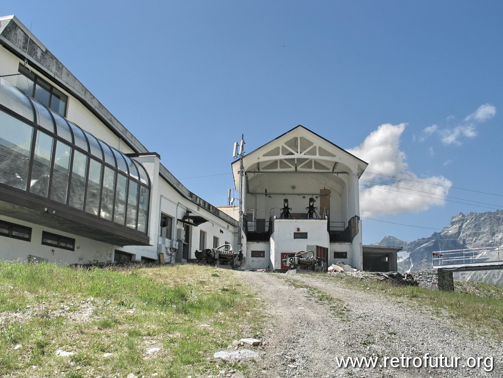 Die Talstation der Furggenbahn (Plan Maison 2560m) : Talstation (2006)