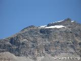 Die Bergstation der Furggenbahn auf 3492m und der Skitunnel : Stazione superiore e galleria pedonale