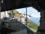 ... noch im Sommer sah es hier so aus ... (45.2 KByte) Hafelekar : ... noch im Sommer sah es hier so aus ...