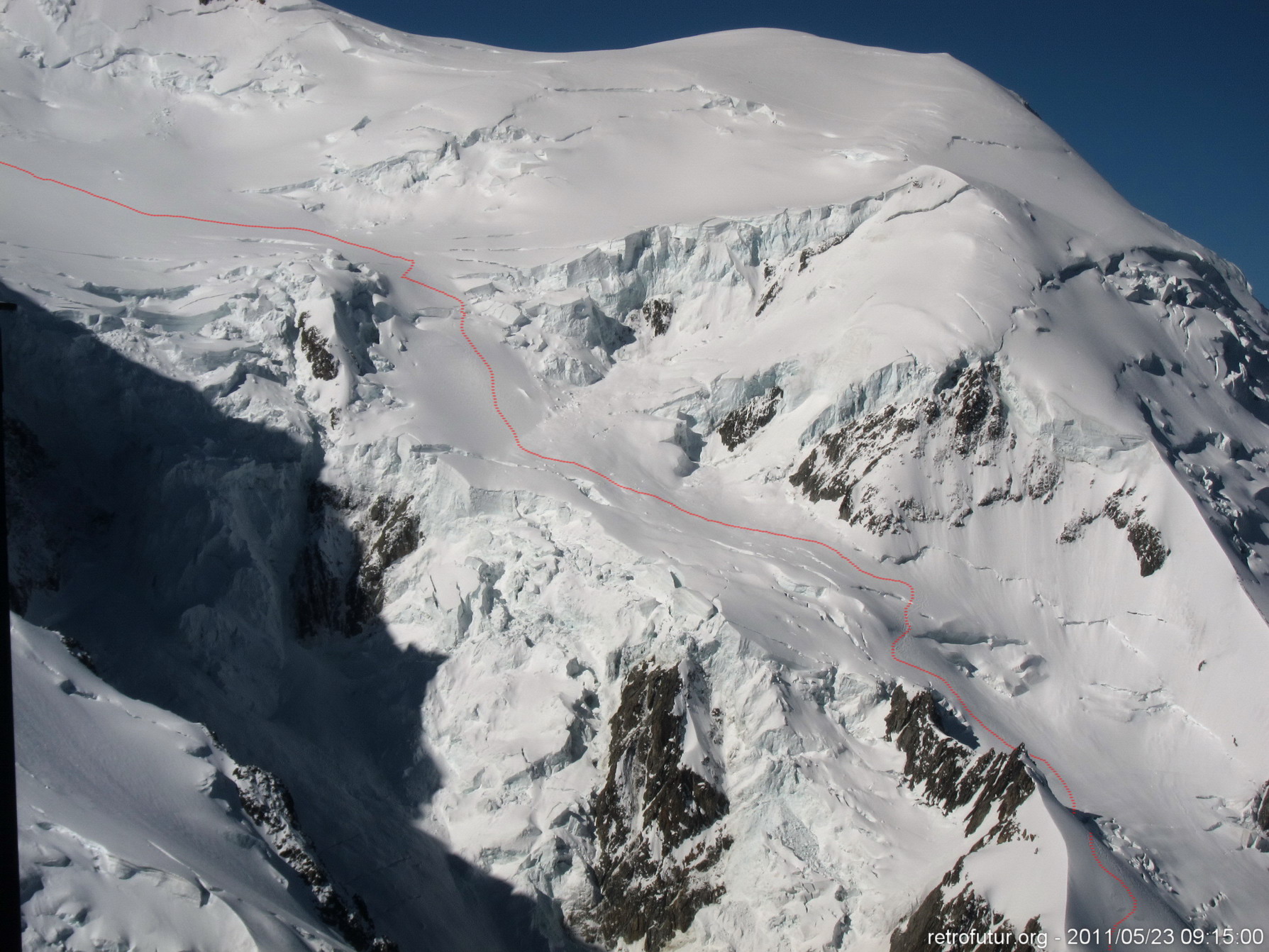 Mont Blanc : Zoom 2: Grand Plateau