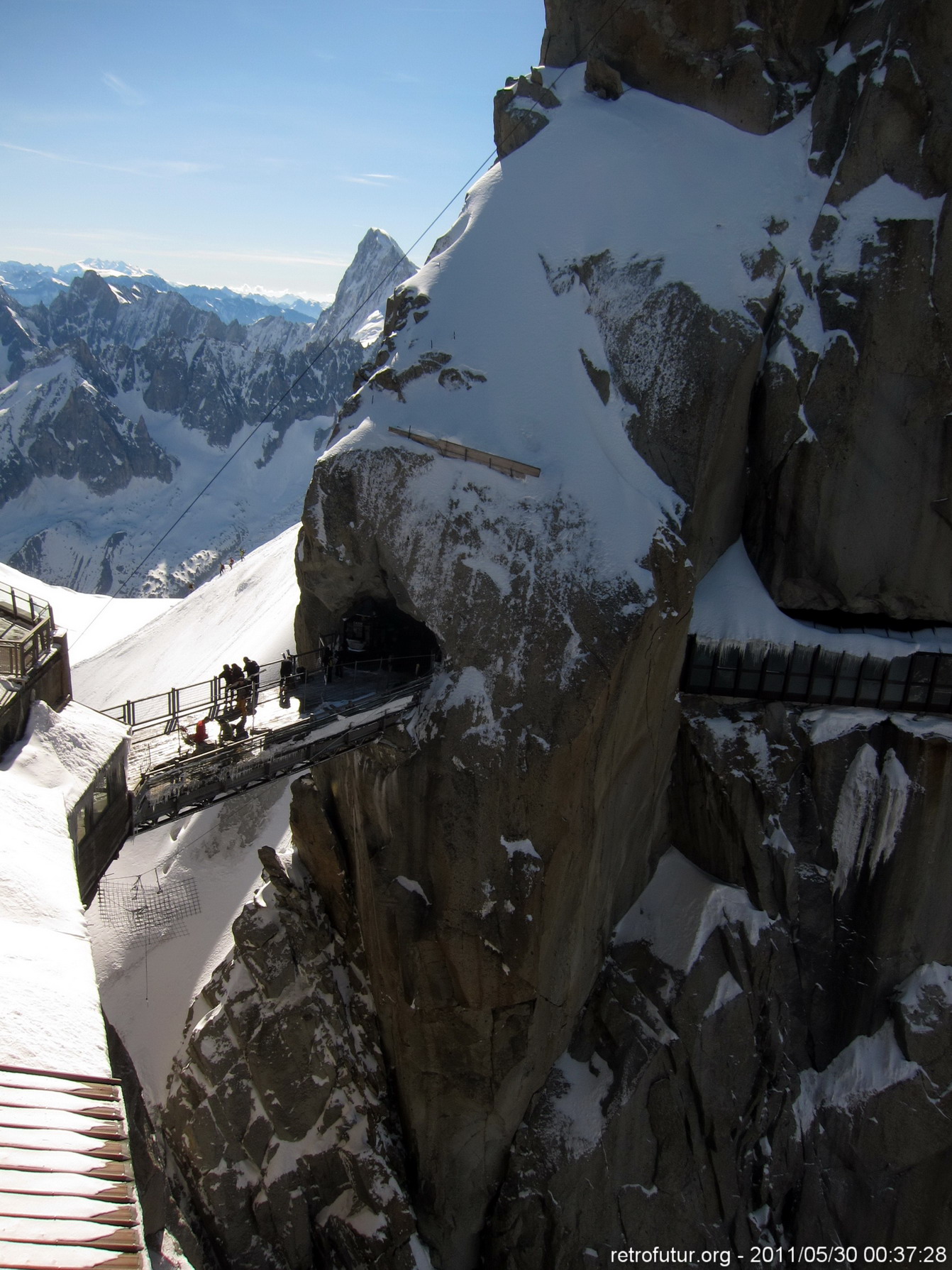 Tag 2: Aklimatisierung : 2011_04_22-25_066_ChamonixMontBlancSkitour.JPG