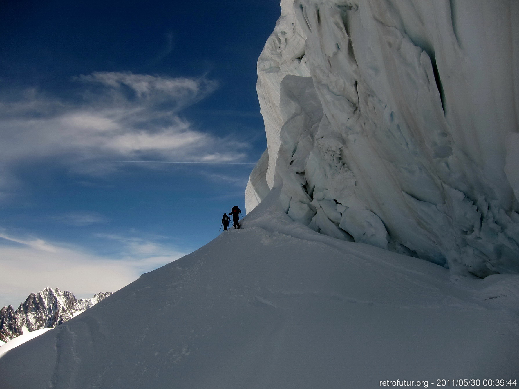 Tag 2: Aklimatisierung : 2011_04_22-25_076_ChamonixMontBlancSkitour.JPG