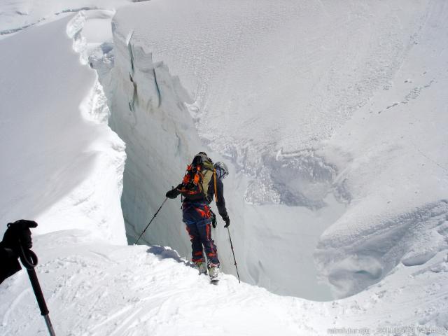 Tag 2: Aklimatisierung : 2011_04_22-25_094_ChamonixMontBlancSkitour.JPG