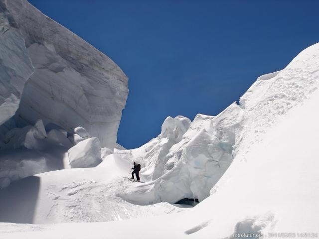 Tag 2: Aklimatisierung : 2011_04_22-25_095_ChamonixMontBlancSkitour.JPG