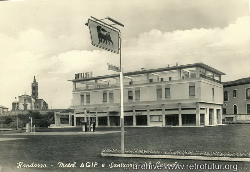 Agip : Agip Motel e santuario del Carmelo