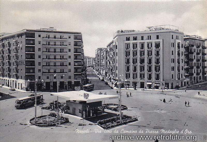 Agip : Agip Napoli Piazza Medaglie D'Oro