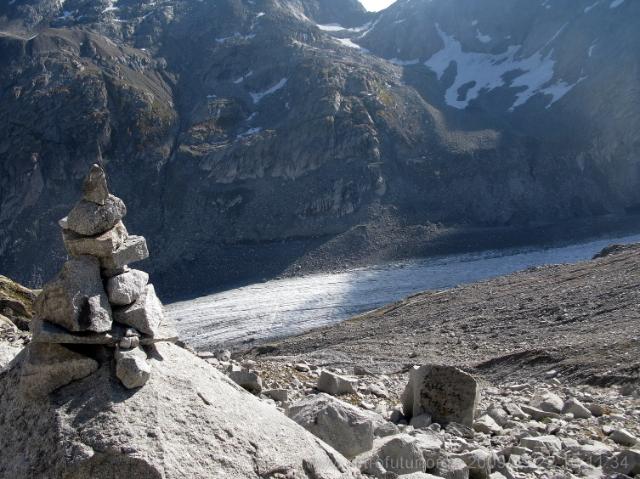 Tag 002: Fornohütte und -monte : Fornogletscher und Fornohütte