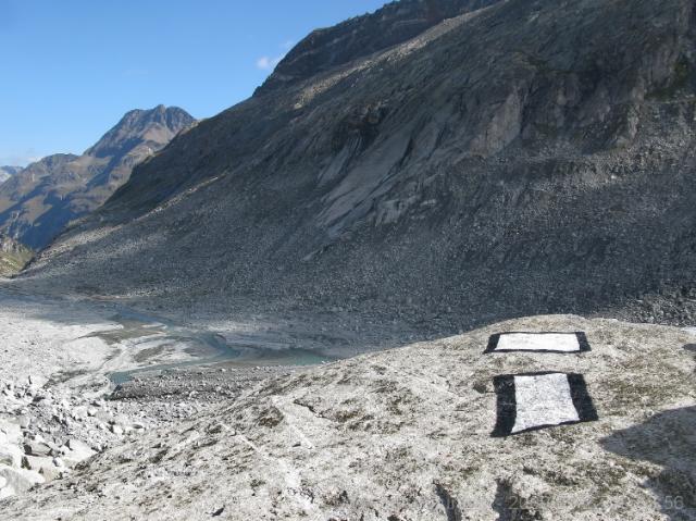 Tag 002: Fornohütte und -monte : Interessante Markierungen, vom Vermessungsamt vielleicht