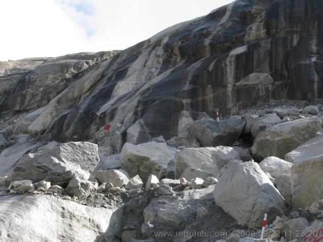 Neuer Zugang zur Fornohütte (50.7 KByte) Tag 002: Fornohütte und -monte : Neuer Zugang zur Fornohütte