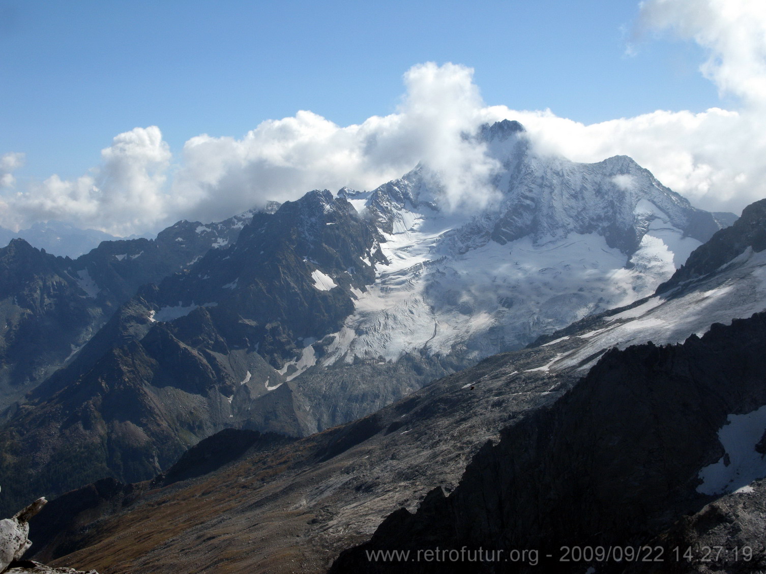 Tag 002: Fornohütte und -monte : Monte Disgrazia, 3678m