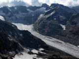 Endlich am Gipfel 3214m... und Blick von ebendiesem (50.39 KByte) Tag 002: Fornohütte und -monte : Endlich am Gipfel 3214m... und Blick von ebendiesem