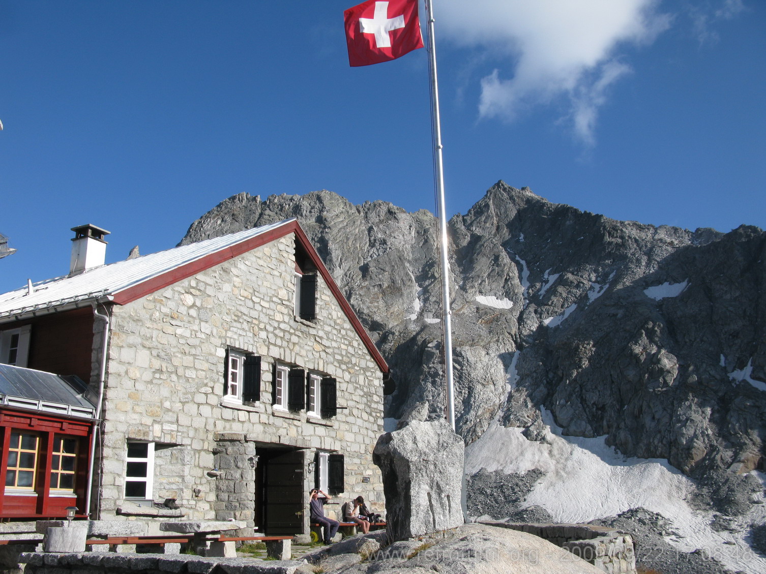 Tag 002: Fornohütte und -monte : Forno Hütte