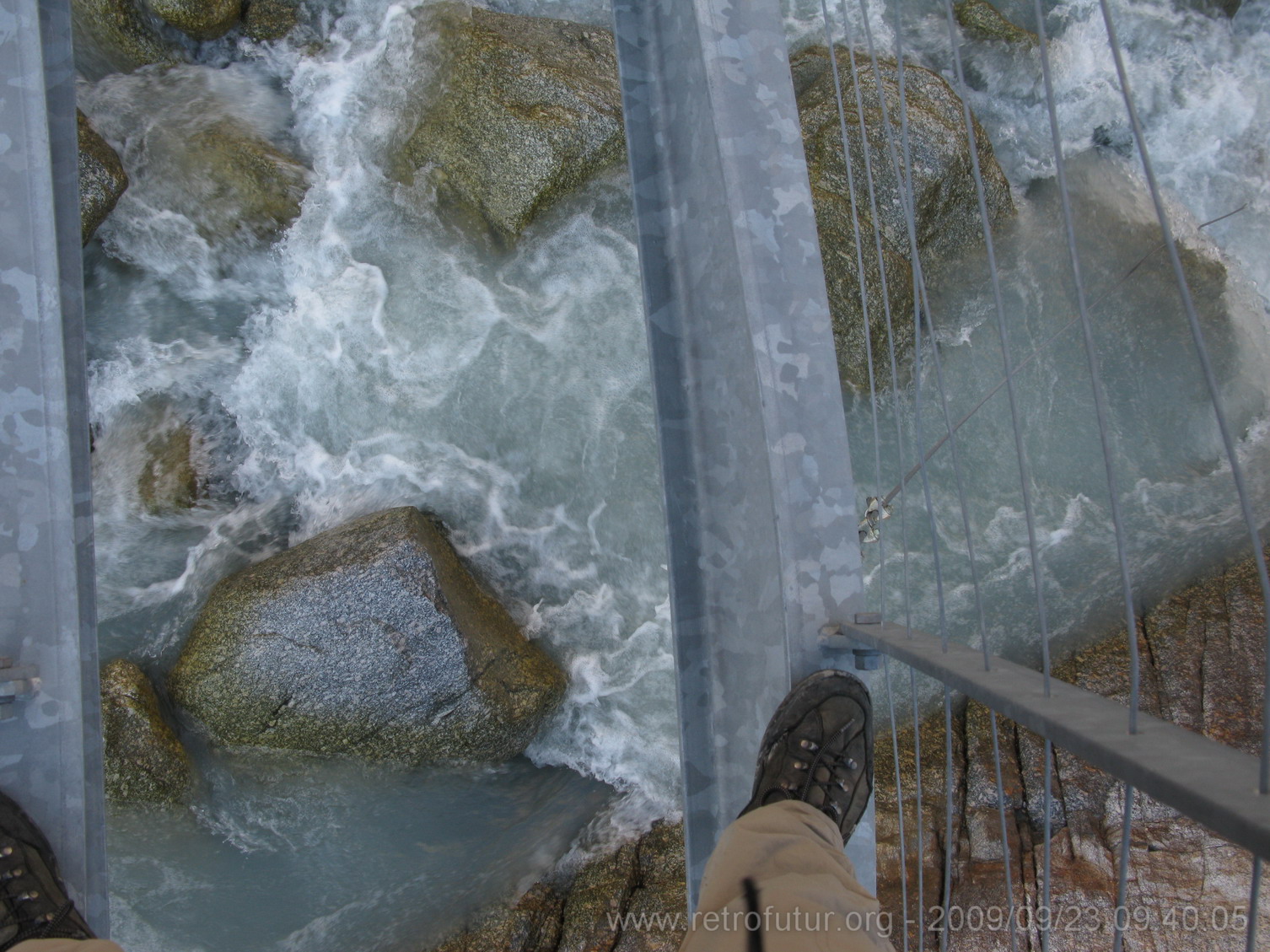 Tag 003: Fornogletscher und -tal : Das hält sehr gut sogar.