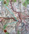 Erst mal die heutige Reiseroute: (67.89 KByte) 19:3 :: Chinale (ITA) - Echalp (FRA) : Erst mal die heutige Reiseroute: