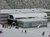 Sand in Taufers (BZ) / Korblift Milchreis und Speikboden : La stazione a monte della cabinovia.