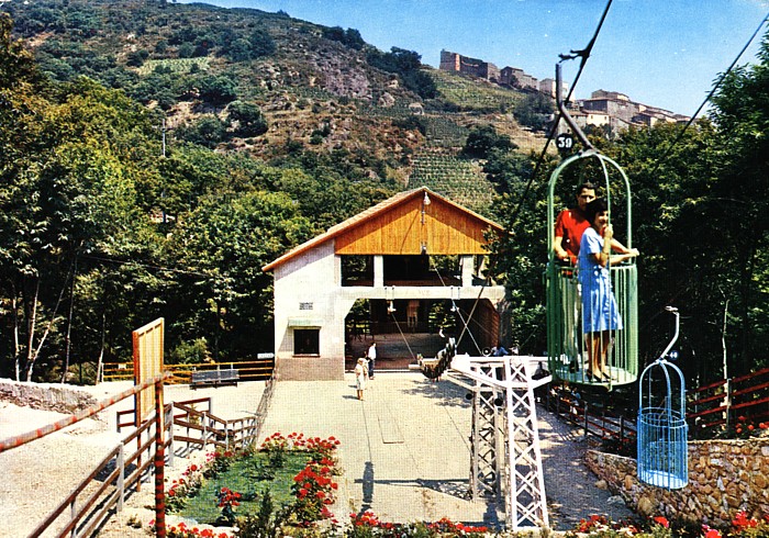 Marciana, Isola Elba (LI) *  / Cestovia Marciana Marina - Monte Capanne : Elba_Marchisio_1962_1.jpg