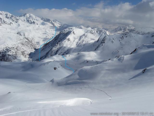 12.3 ::  Nice-Isola 2K (FRA) - Bagni di Vinadio / Strepeis (ITA) : Nachmals ein Rückblick zum Col de la Lombarde