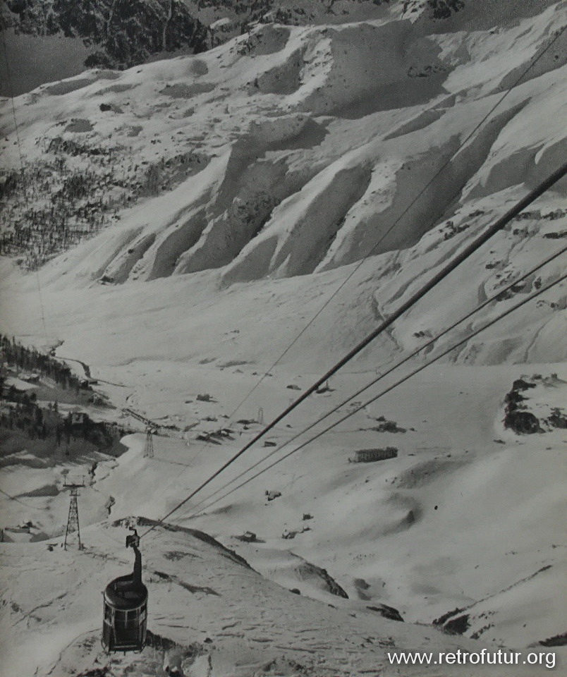 Considerazioni urbanistiche : 1936 - Ancora esiste Breuil, di Cervinia poco si vede...