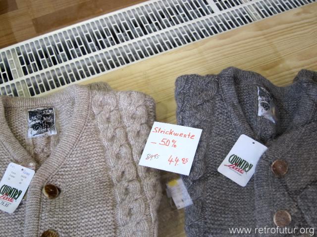 Mittenwald im Speziellen und das Umland im Allgemeinen : Strickweste -50%