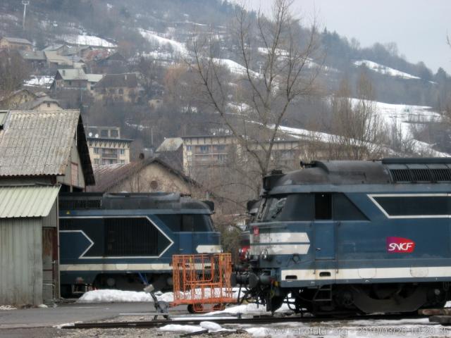 20:3 :: Echalp (FRA) - Briançon (FRA) - Innsbruck (AT) : Ron-Ron-Ron-Ron-Ron.... französischer Diesel hört sich nun mal viel genialer an