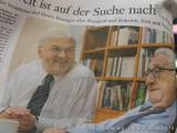 Caffè und Zeitung : Henry Kissinger , Brig / Wallis (2008)