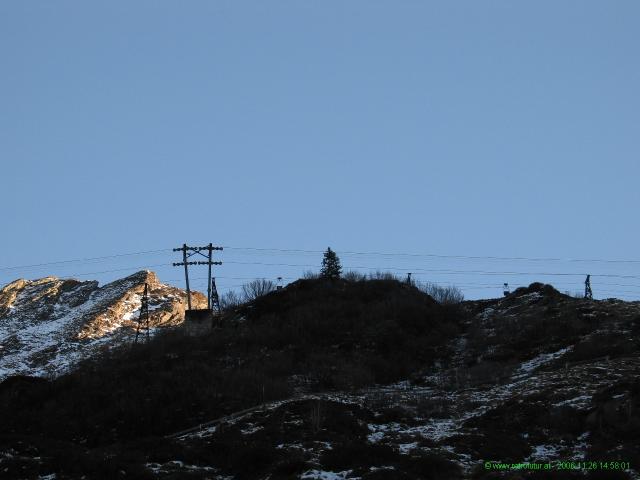 Ratschings (BZ) / Gondellift Posch Haus Schneeberg : Doppelmast 2 - Oberer Streckenabschnitt