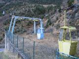 Ratschings (BZ) / Gondellift Posch Haus Schneeberg : Zweiergondel mit Schiebetuere