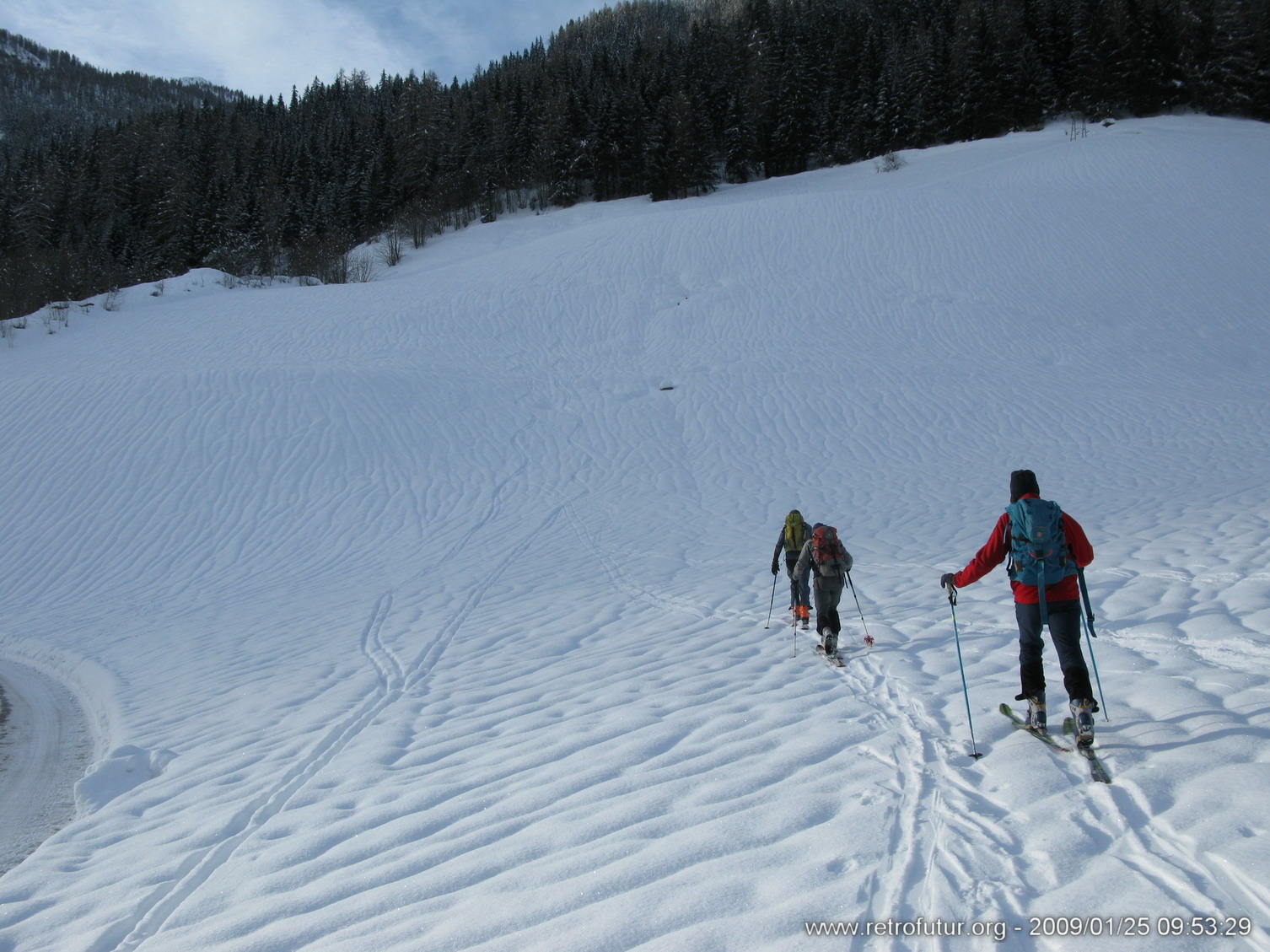 Fallmetzer - Von Pfunders : Pulver auf Schnee