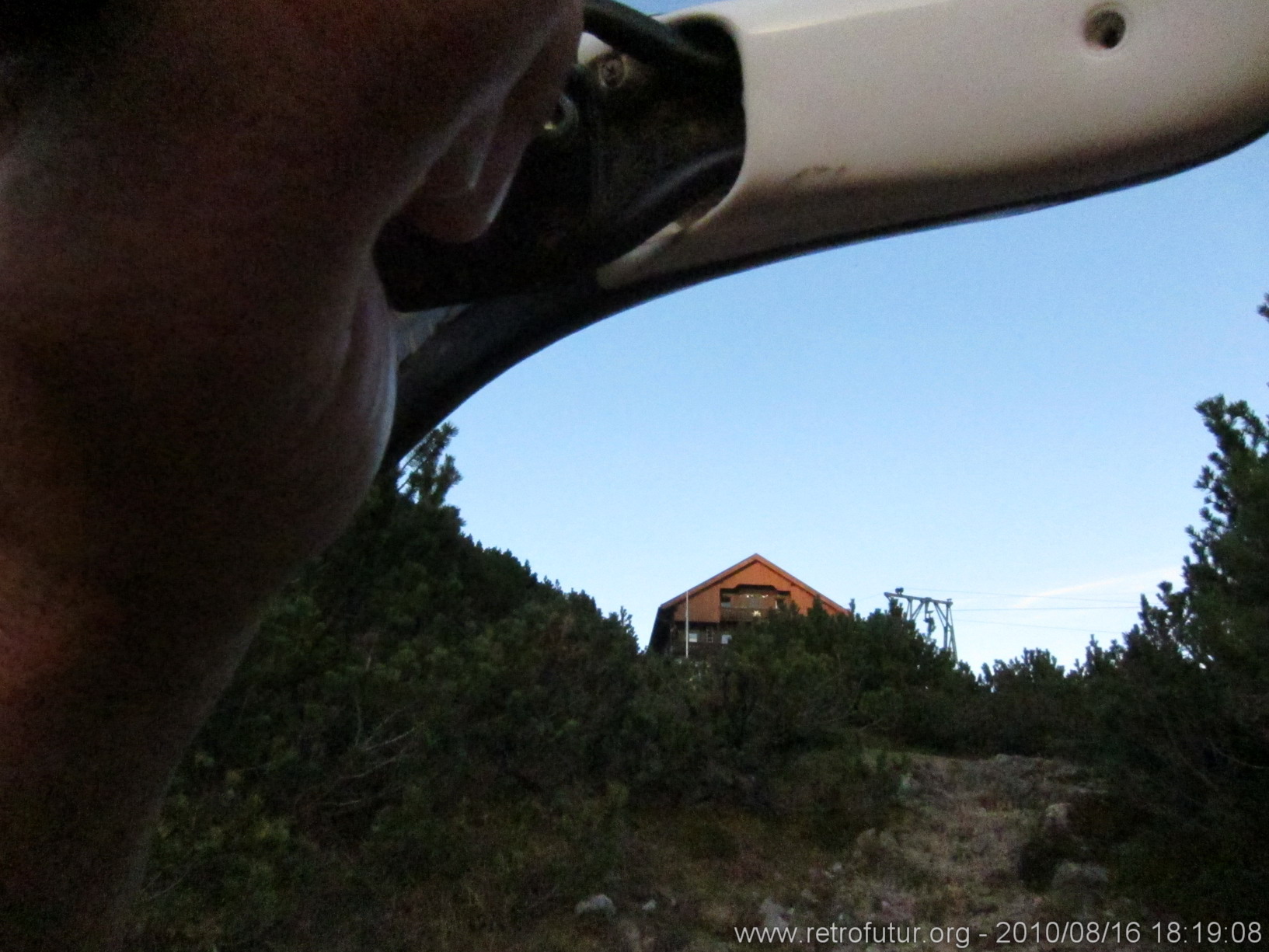 Karwendel 2010 : Nach genügend Steinen unter der Sohle ist es da das Solsteinhaus