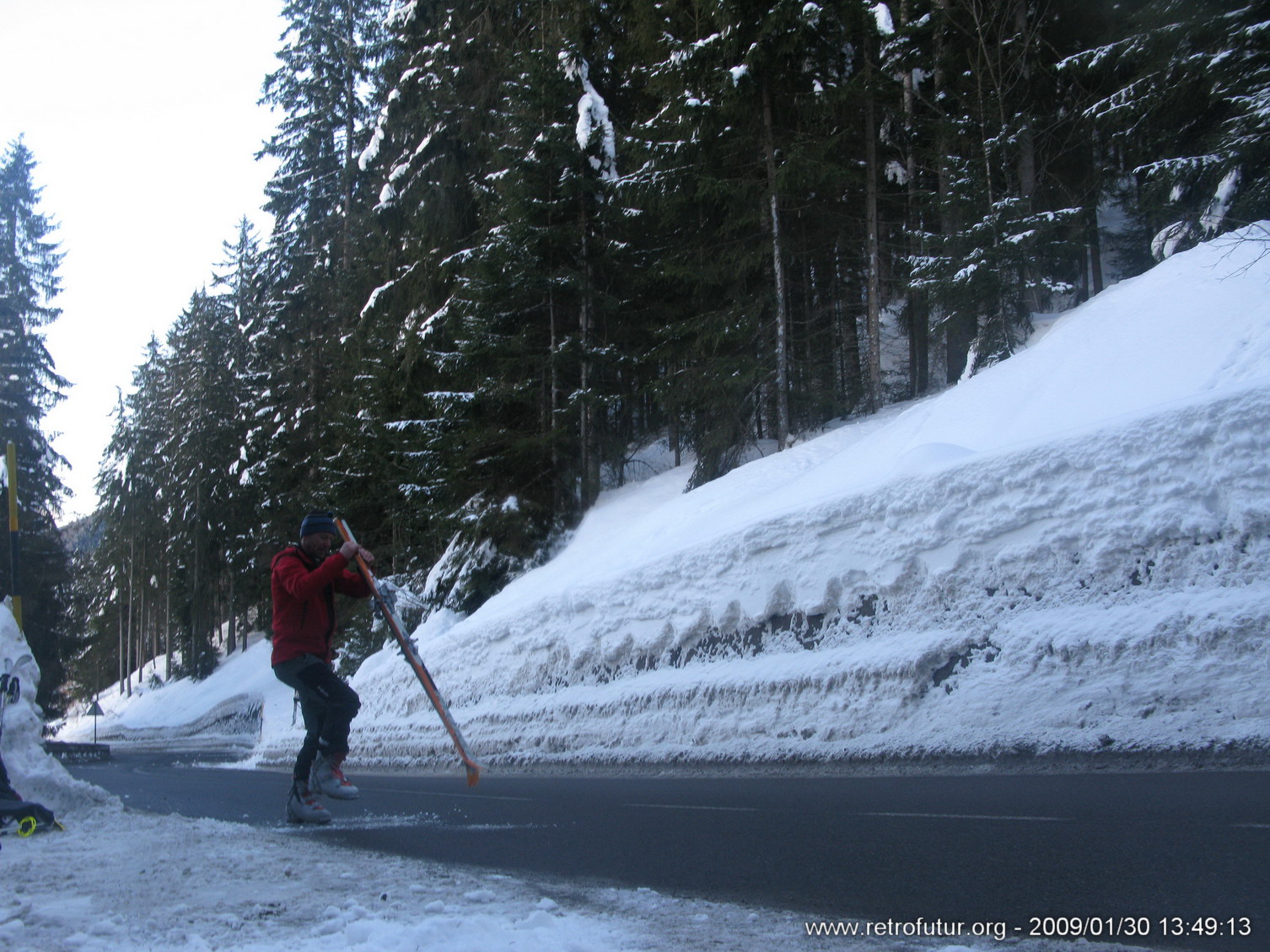 Alpensitze / Mareiter Stein : Klaus' Skidance
