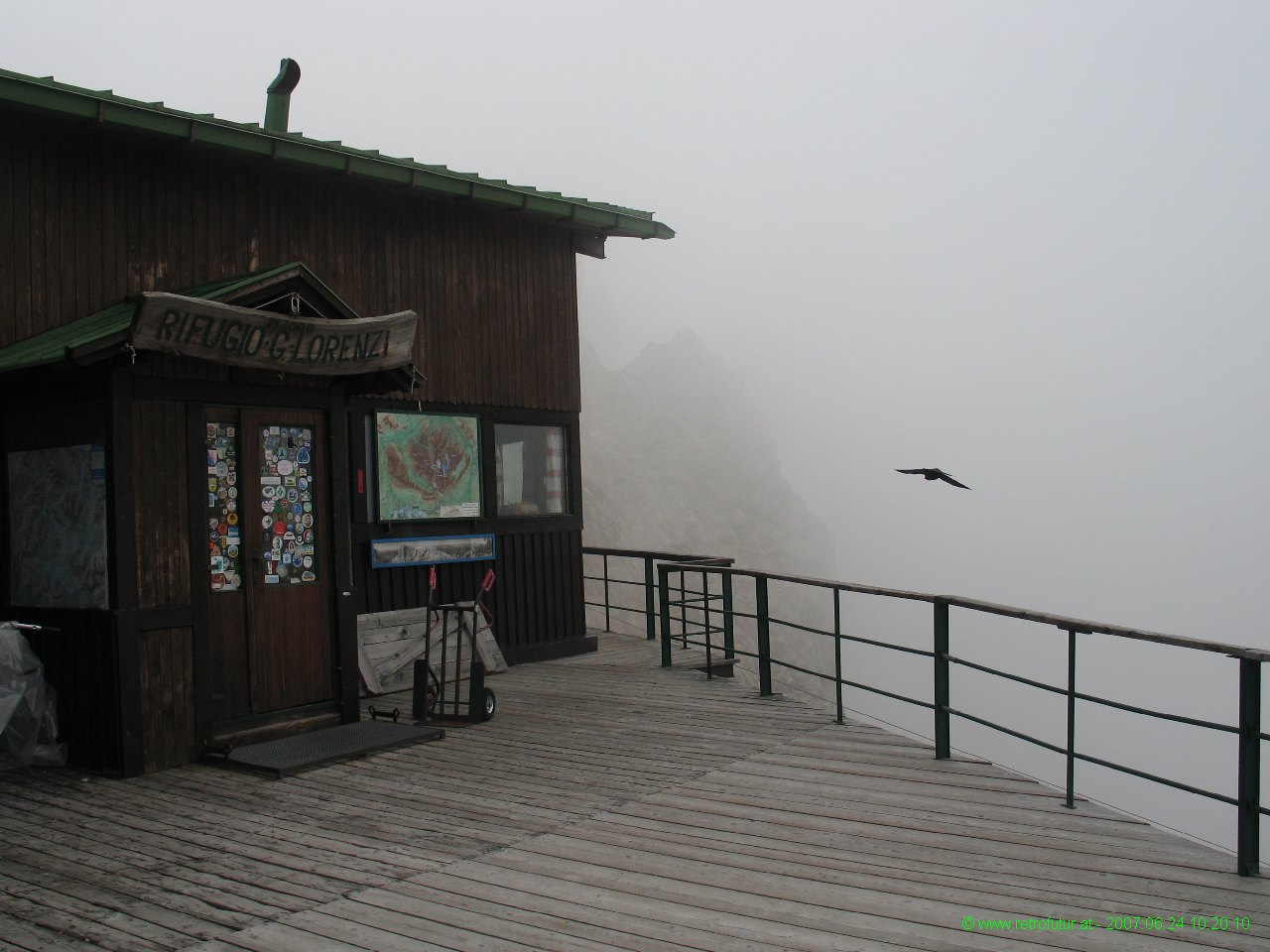 Secondo tratto: Forcella Staunies - Grande fotoreportage 2007 : Rifugio G.Lorenzi