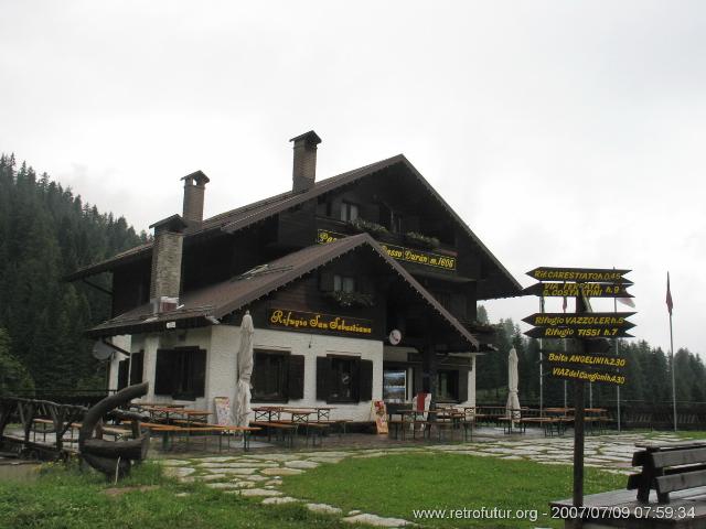 8.7. Zum Fusse der Civetta: Rifugio San Sebastiano / Passo Duran, Zoldo : IMG_6827.JPG