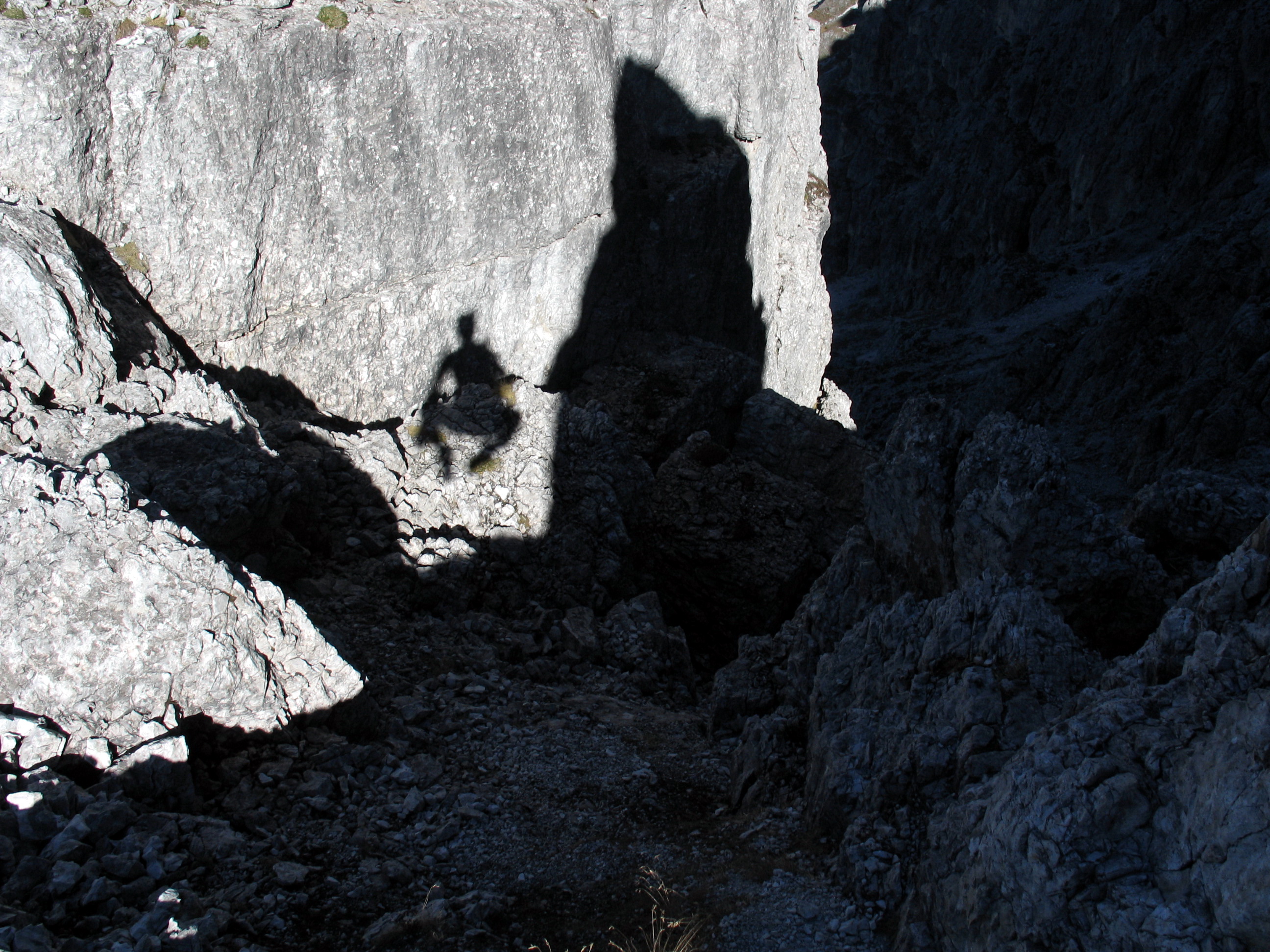 Elfer Klettersteig : Shadow jump