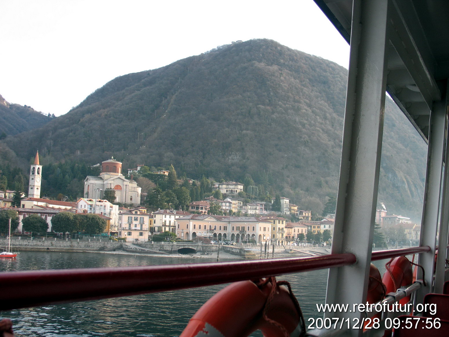 Pian Vada (Monte Zeda) / Lago Maggiore : Rückblick nach Laveno