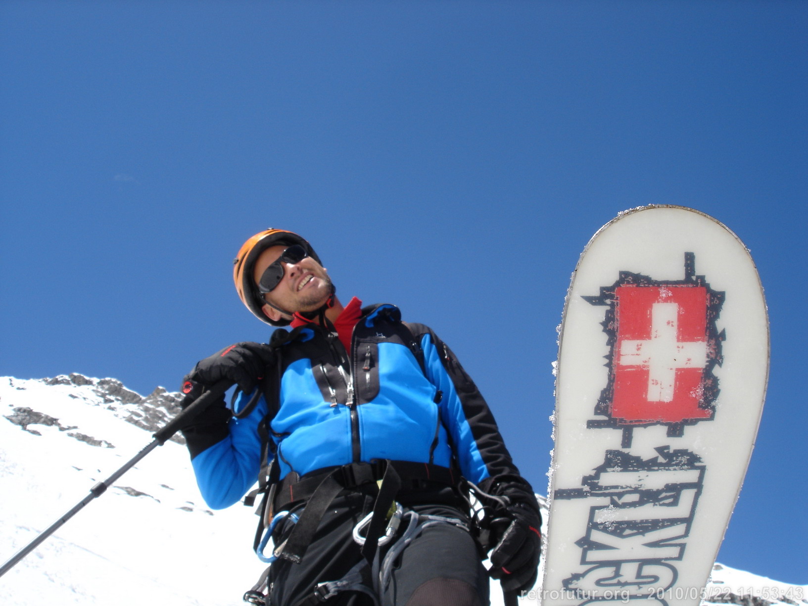 Trafojer Eiswand 3556m - Skitour : Stöckli Schweizer Franken