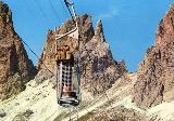 Sella Pass (BZ) / Gondellift Cestovia Langkofelscharte : Offene Körbe im Sommer