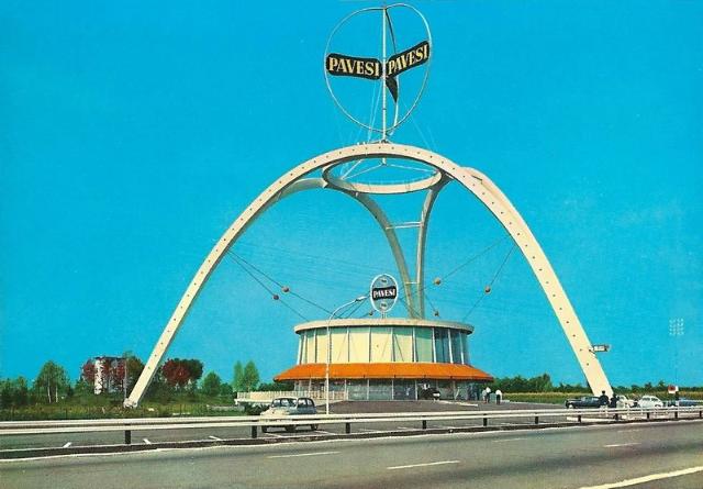 Cult of autogrill - Ahead of time : 1958: Villoresi/Lainate (Milano - Sesto Calende)