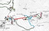 Pozza di Fassa (TN) / Cestovia Monte Buffaure : Cartina indicante la cestovia nel contesto del 1967