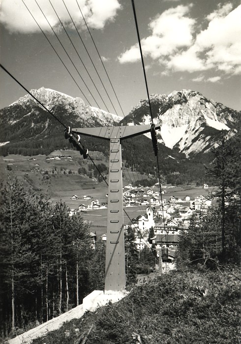 St. Vigil (BZ)  /  Cestovia Giogo (Piz de Plaies) : SanVigilio-Meransen1_1962.jpg