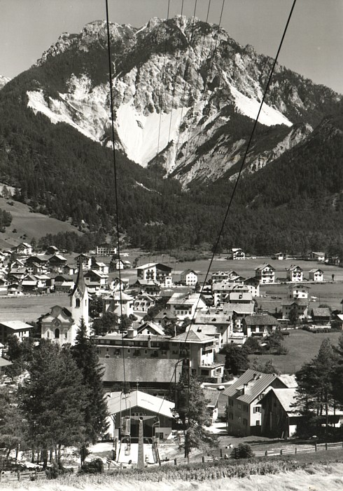 St. Vigil (BZ)  /  Cestovia Giogo (Piz de Plaies) : SanVigilio-Meransen2_1962.jpg