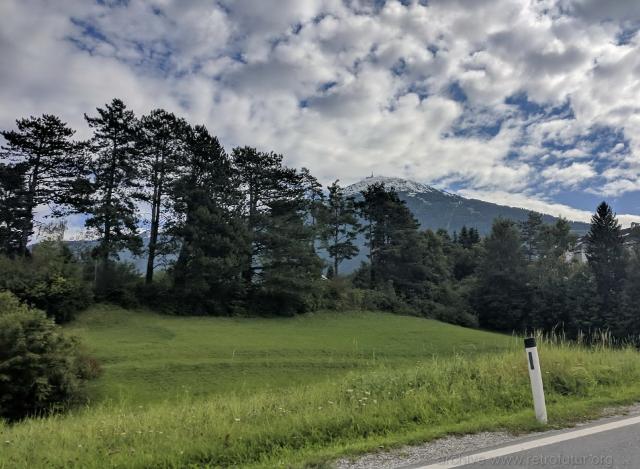 Tribute to Schlosshotel Igls : Well hidden - The Schlosshotel when approaching from Innsbruck