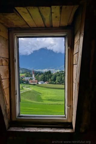 Tribute to Schlosshotel Igls : Vill and its small church