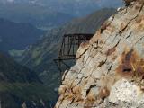 Die Zeit bis 1945 : Kuppengerüst der Bergstation