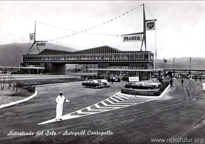Cult of autogrill - Ahead of time : 1961: Cantagallo (Bologna - Firenze)