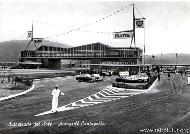 Cult of autogrill - Ahead of time : 1961: Cantagallo (Bologna - Firenze)