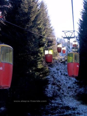 Borno (BS) / Cestovia Telecabina Monte Altissimo : Trasse I