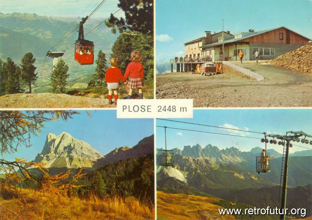 Brixen (BZ) / Korblift Plose : Seilbahn und CAI Schutzhaus